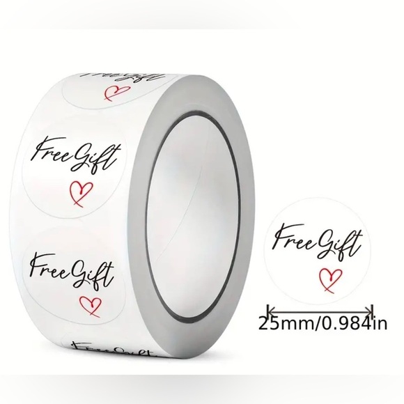 Stickers Other - White Free Gift Stickers